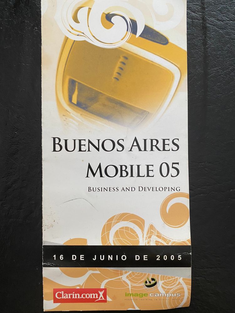 Buenos Aires Mobile 05 brochure from 16th June 2005