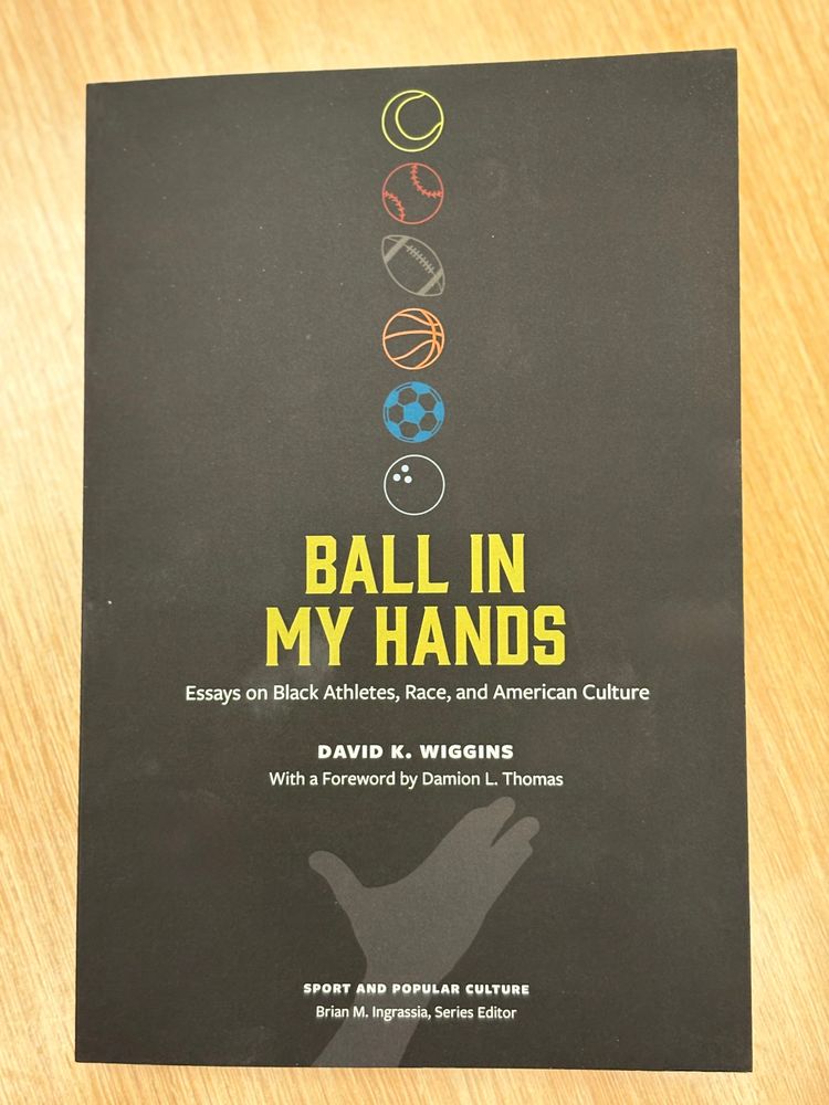 BALL IN MY HANDS displayed in paperback