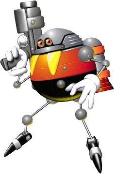 Artwork of the Eggrobo from Sonic & Knuckles.