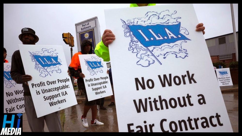 Longshore workers' union goes on strike - #LNN