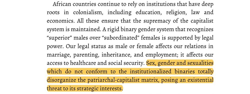 Extract from Sylvia Tamale’s book, Decolonization and Afro-Feminism. 
