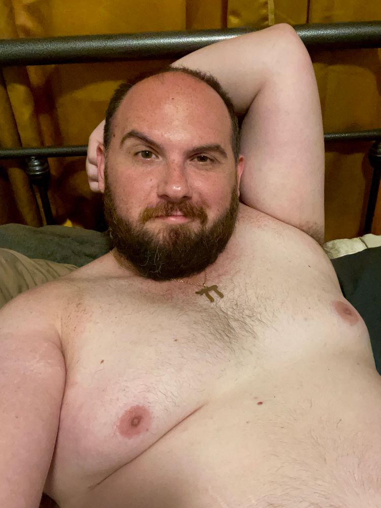 Laying back in bed