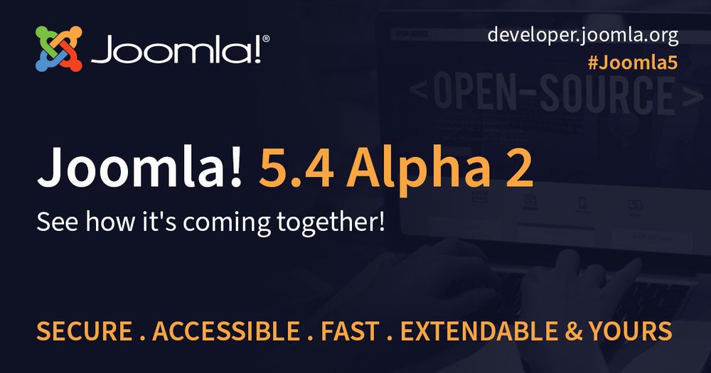 Joomla! 5.4 Alpha2