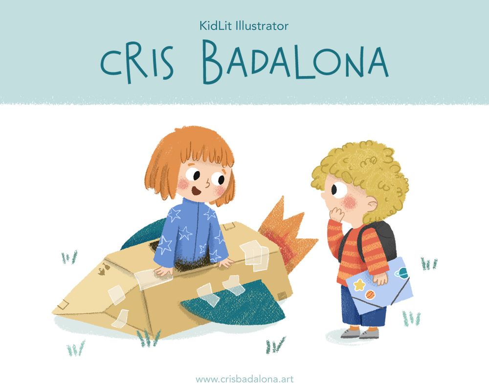 two kids meet on the park