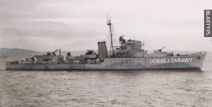 Niszczyciel ORP Dobrej Zabawy