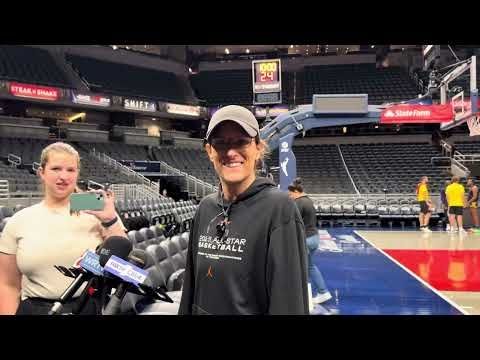 Indiana Fever head coach Stephanie White on Odyssey Sims, Caitlin Clark injury update, more