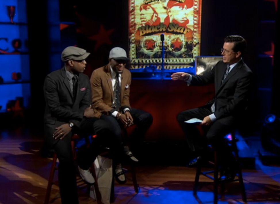 Black Star with Colbert. 