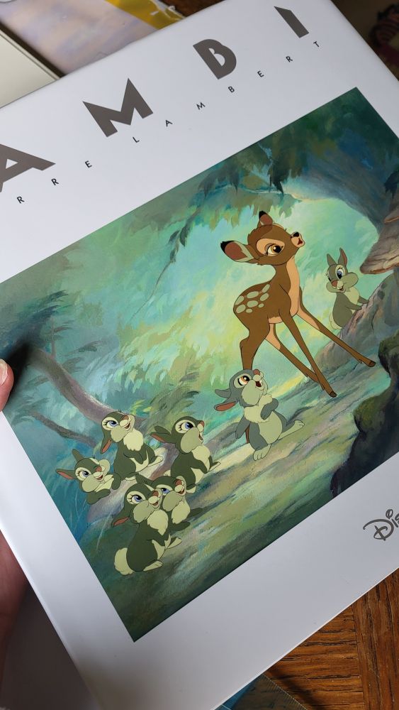 Pierre Lambert's Bambi artbook