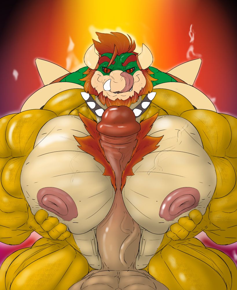 #hyper #furry #furryartwork #gay #bowser #nsfw

bowser day artwork, bowser with hyper pecs giving a pecjob to a gigantic cock