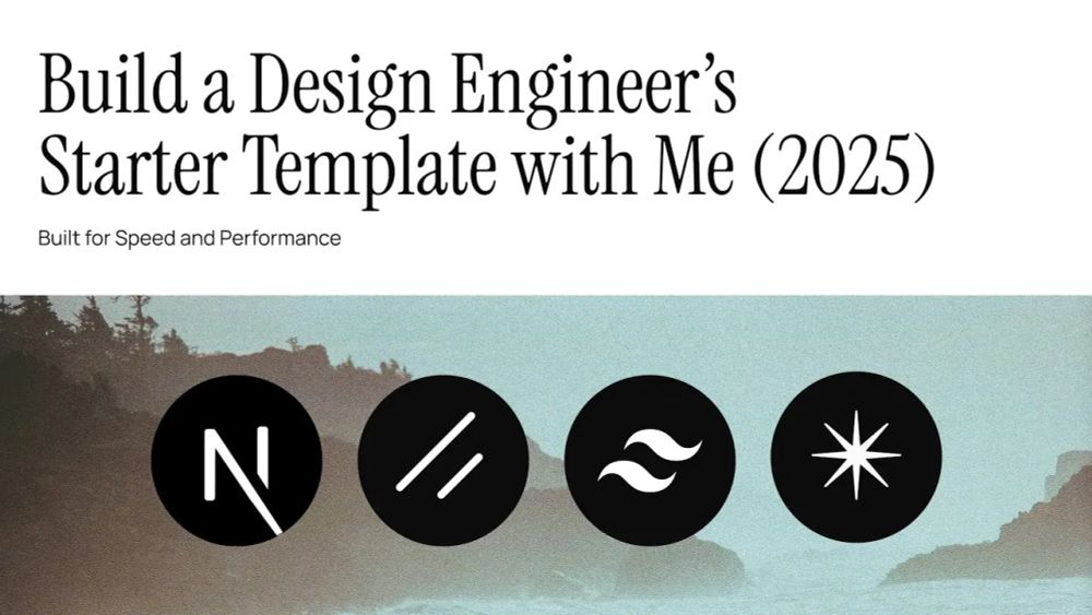 Starting a website / app in 2025, a design perspective