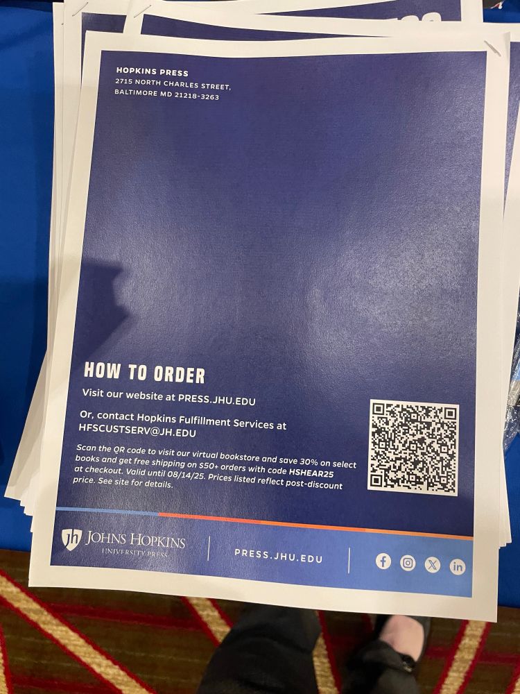 Flyer with discount code HSHEAR25 
