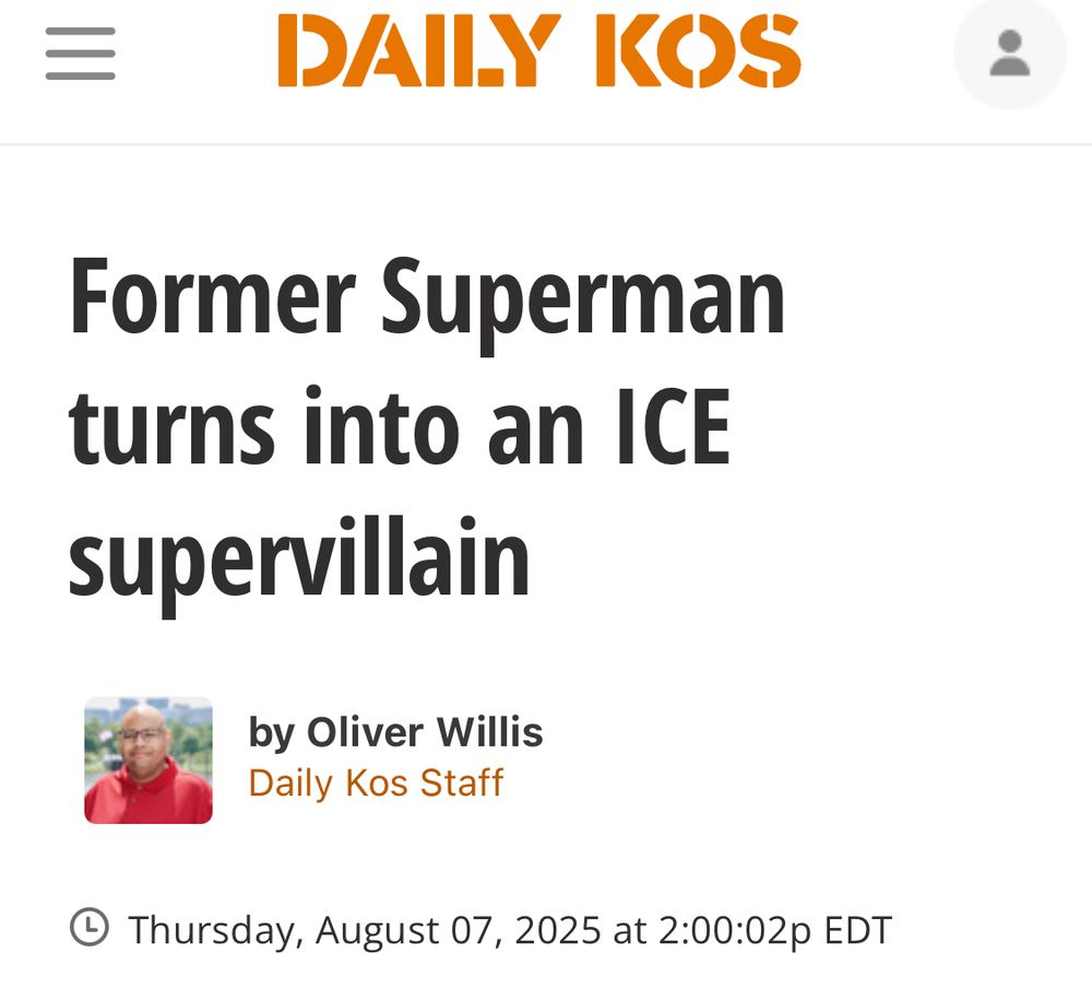 Former Superman turns into an ICE supervillain