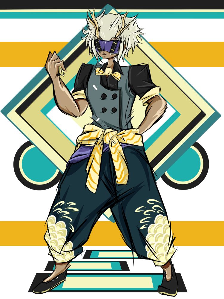 Though design wise there's little resemblance, Aker is unsurpringly based off the Basque spirit Akerbeltz!