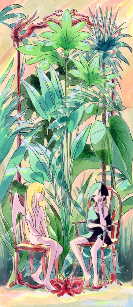 蝶の門　illustration