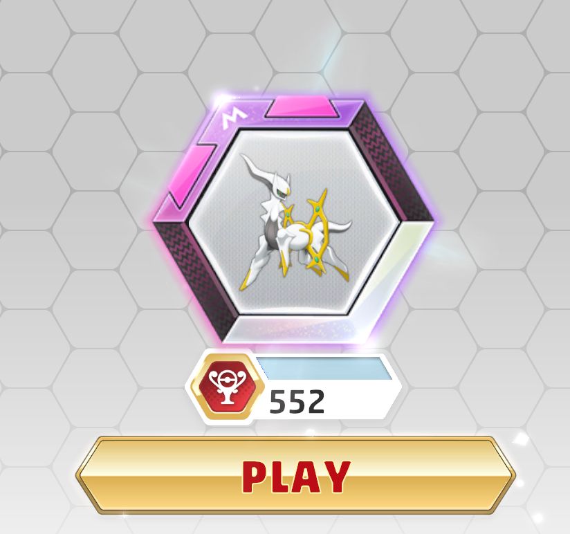 I hit Arceus League in Pokemon TCG Live, sitting at 552 points