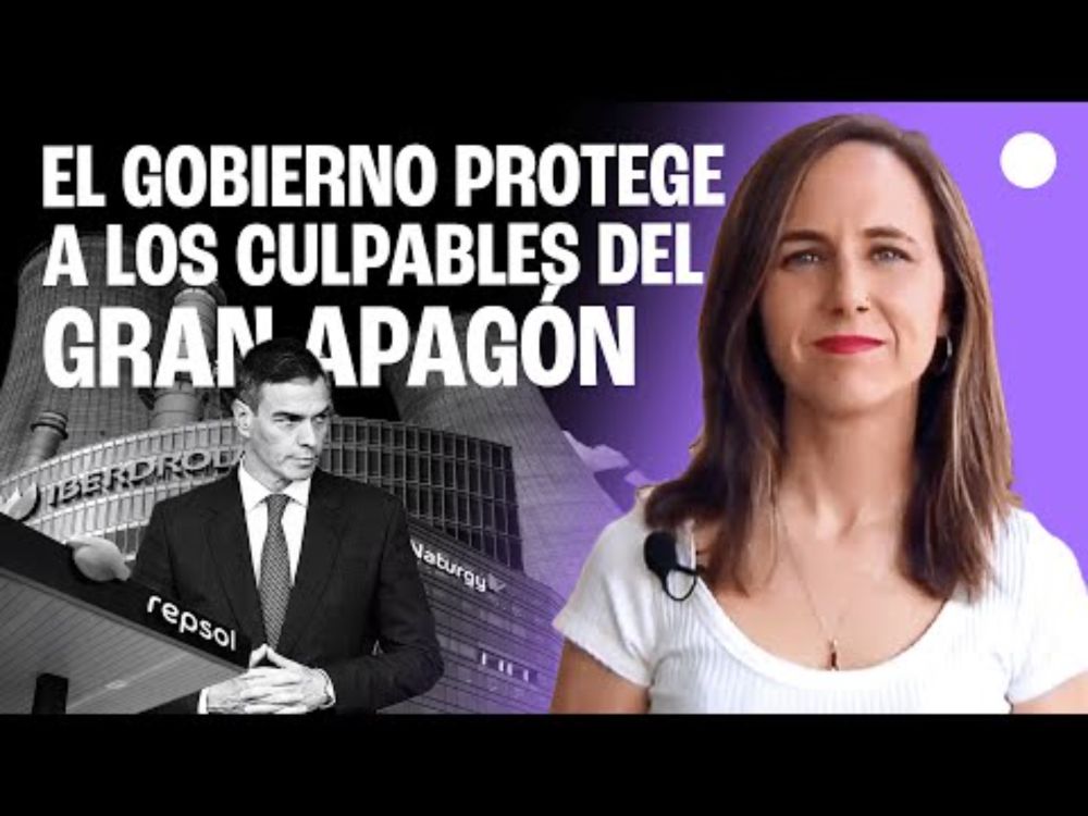 Podemos votará en contra del decreto del Gobierno que no va a evitar que se repita el gran APAGÓN.