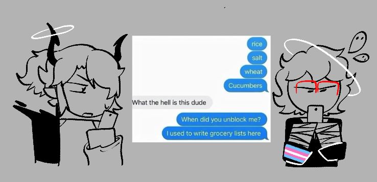 oh yeah the person on the left is vane lily if you dont know somehow