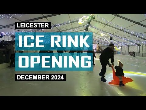 Leicester Ice Rink Opening 2024
