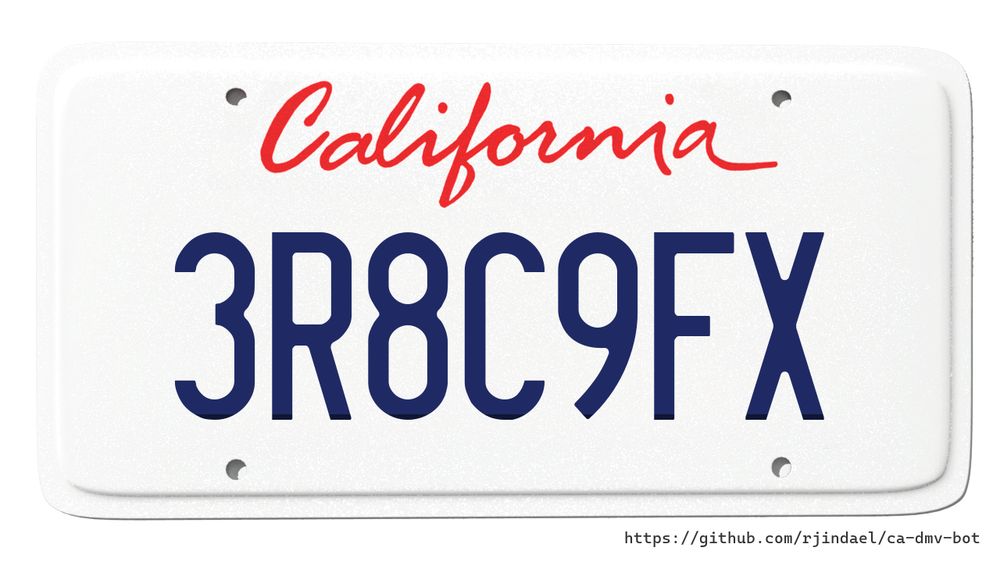 California license plate with text "3R8C9FX".