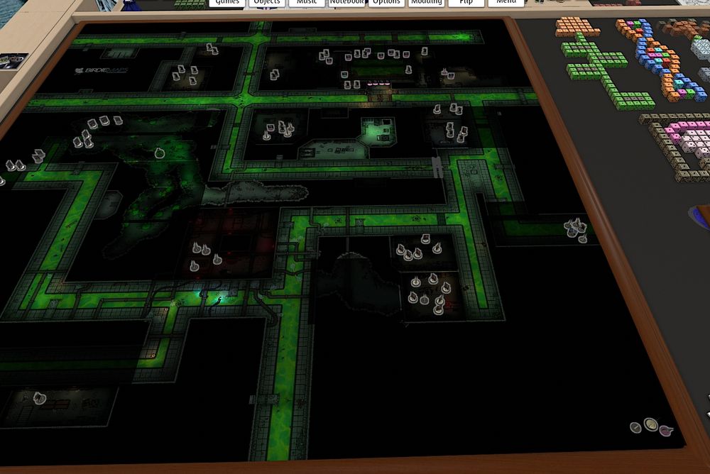 The Sewers overview! The main paths they could take through out the sewers to find their way to these hidden labs. Several paths are blocked off by bars allegedly placed there by the CAS Government to entrap the Ghouls. 

The Gang push their way and make a path through the sewers! Eventually reaching the Black Claws settlement thanks to Charlie the Ghoul. Several other encounters with Mercenaries and other Shadowrunners. The Gang made good on a promise and let the Mercs pass with their 'extracted target'.
