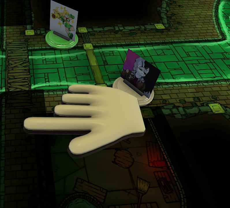 Focket & Melanie open a simple metal gate to continue through the sewers.. They're headed towards the rest of the team after confirming the Silver Baron was dead. Melon-Chan peaks around a corner to look for signs of an Ambush..