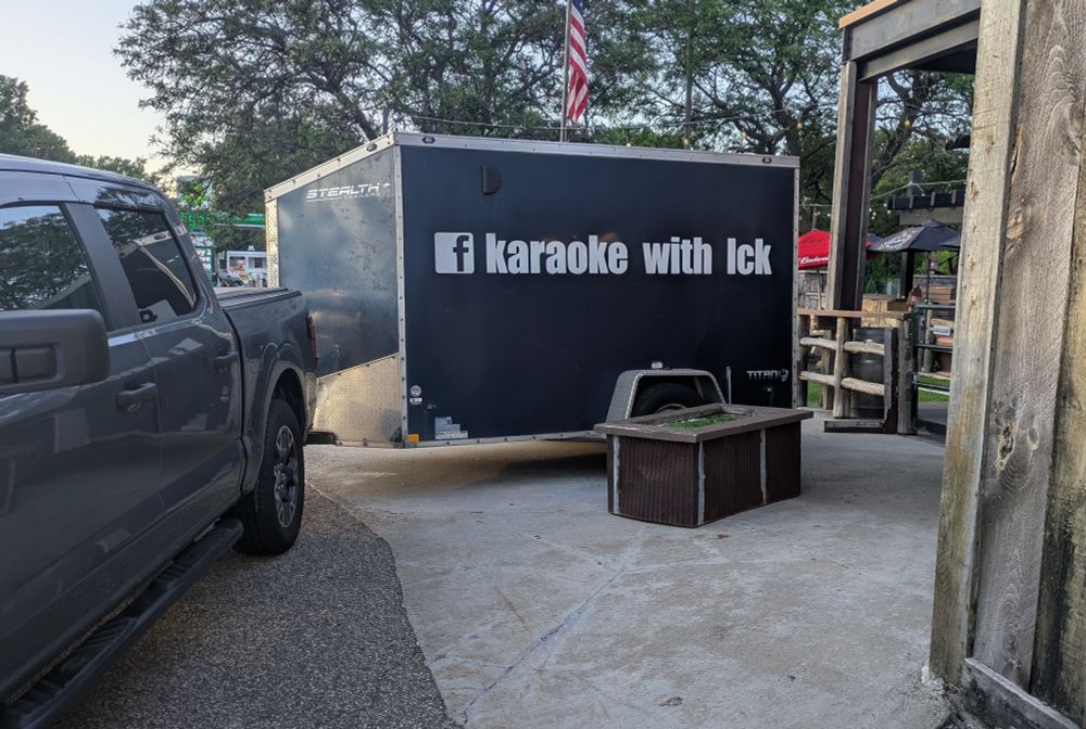 Trailer announces karaoke with ick