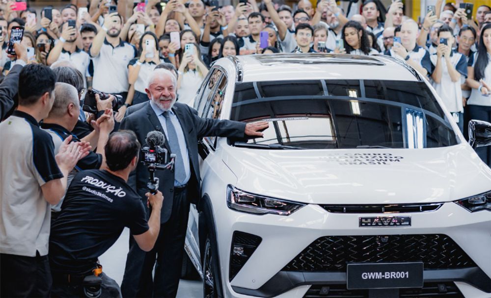 The Brazil plant is GWM's third full-fledged vehicle manufacturing center outside of China.