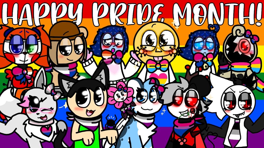 人気デザイナー 🤠🤎 MONTH PRIDE 🤎🤠 Cowboy the Glitchy 絵画