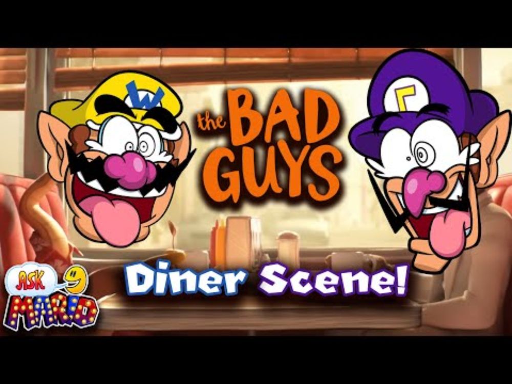 🐺🐍The Bad Guys Opening w Wario & Waluigi!🧄