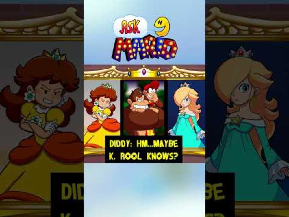 👑King K. Rool Hacks Ask Mario?!🐊