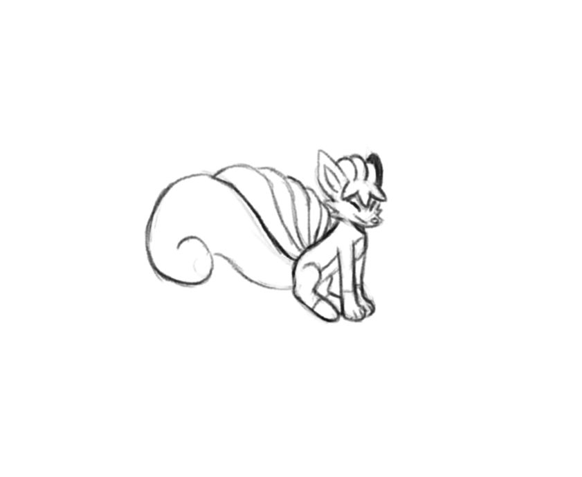 A tiny vulpix