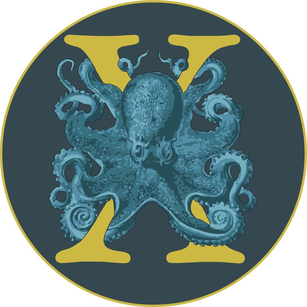 The BEAST X logo - an octopus wrapping its noodley appendages round the letter X.