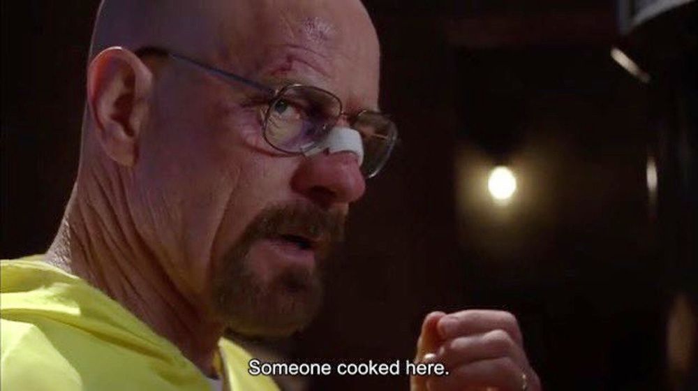 Walter White (from the critically acclaimed show Breaking Bad *you should watch if you haven't*) saying "Someone cooked here." In this case, that someone is IMORI. AND THEY COOKED A 5 COURSE MEAL.