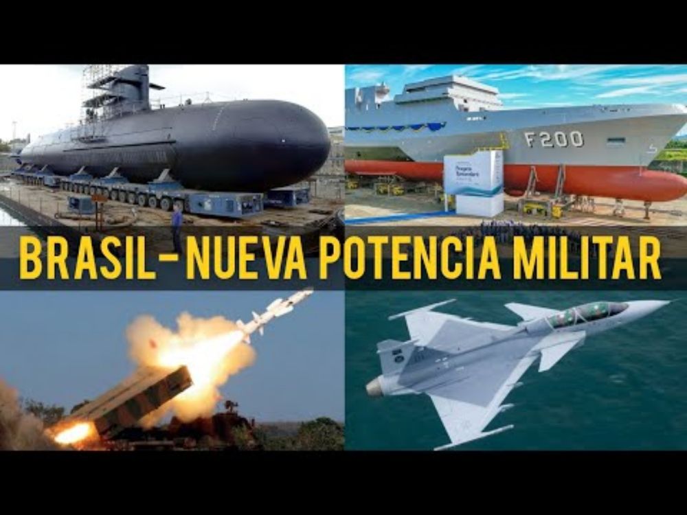 Los PROGRAMAS MILITARES que convertirán a BRASIL en una POTENCIA MILITAR 🇧🇷