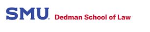 This image shows the logo for SMU Dedman School of Law.