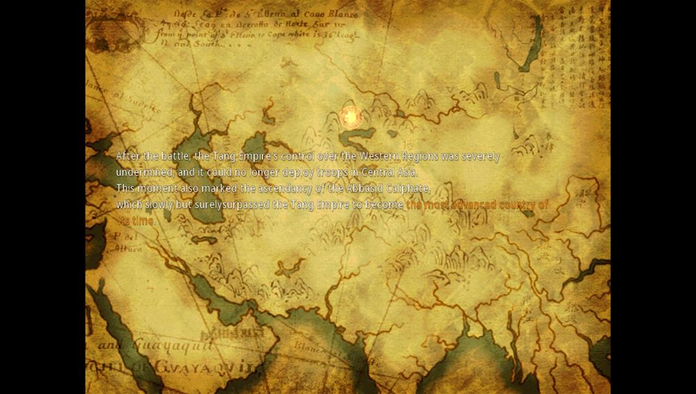 After the battle, the Tang Empire's control over the Western Regions was severely undermined, and it could no longer deploy troops in Central Asia.
This moment also market the ascendancy of the Abbasid Caliphate, which slowly but surely surpassed the Tang Empire to become the most advanced country of its time.