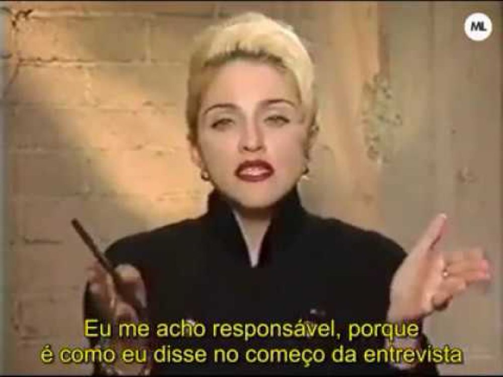 MADONNA:  Entrevista no ABC Nightline Interview - 1990 LEGENDADO (PT-BR)