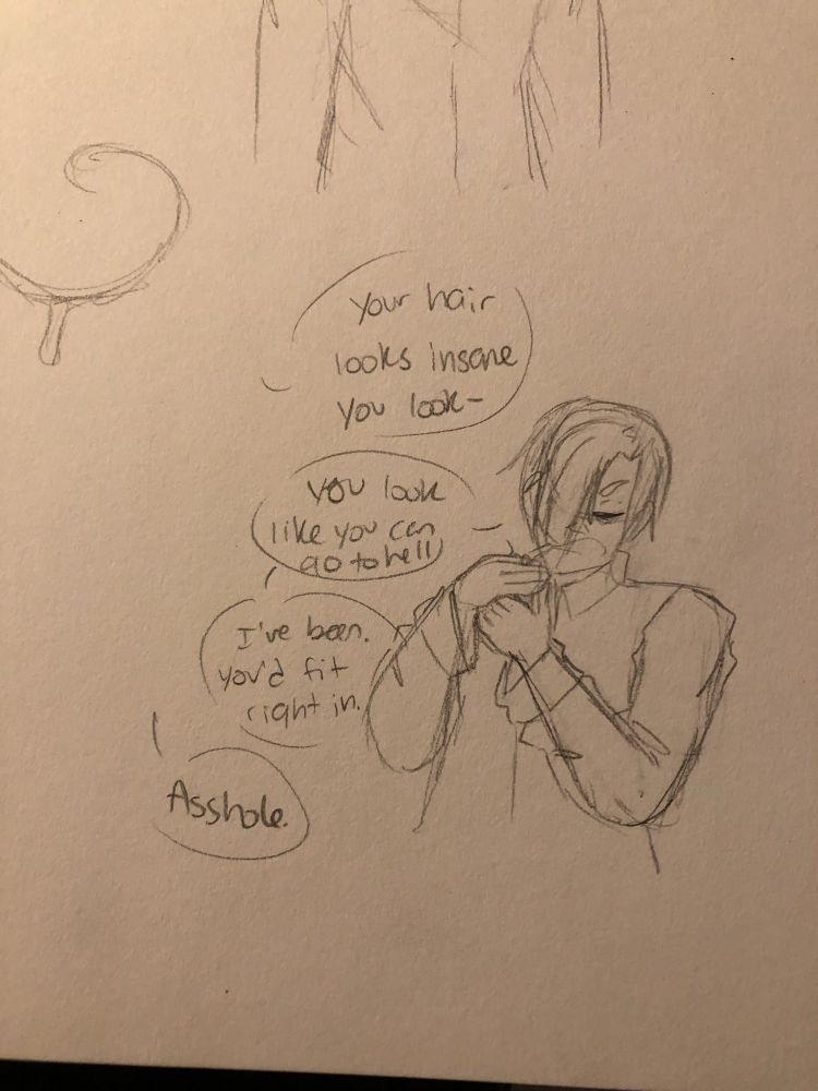 Duke and someone off screen arguing, Duke says they can go to hell