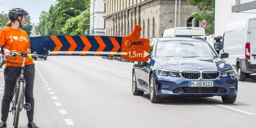 Fahrradaktivist Natenom überfahren: Der Mann mit dem Abstandhalter