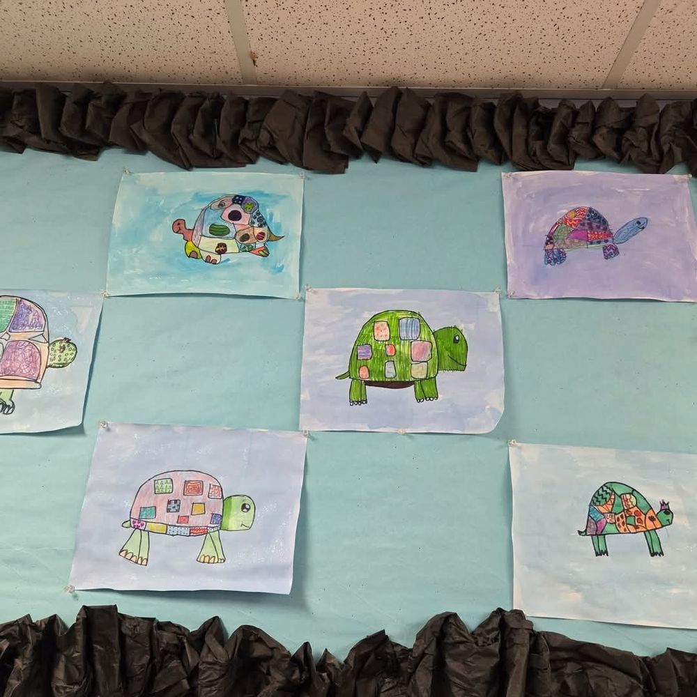 Jean Reidy school visit art