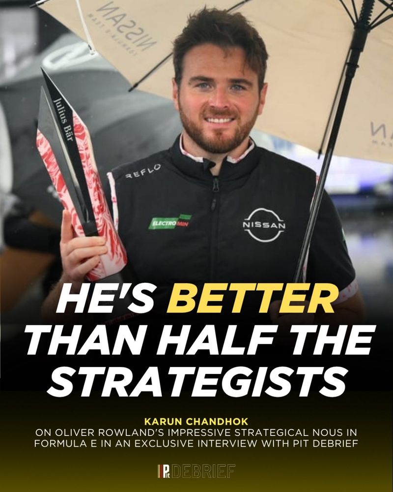 "He's better than half the strategists" 

Karun Chandhok on Oliver Rowland's impressive strategical nous in an exclusive interview with Pit Debrief.