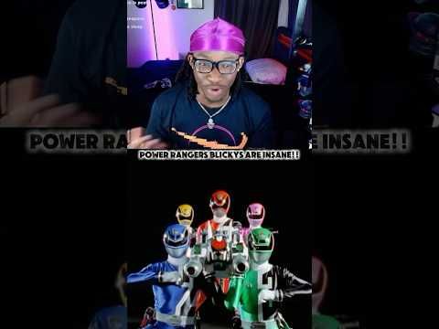 The power Rangers blickys are insane!! #powerrangers #mmpr #junglefury #dinothunder #timeforce #spd