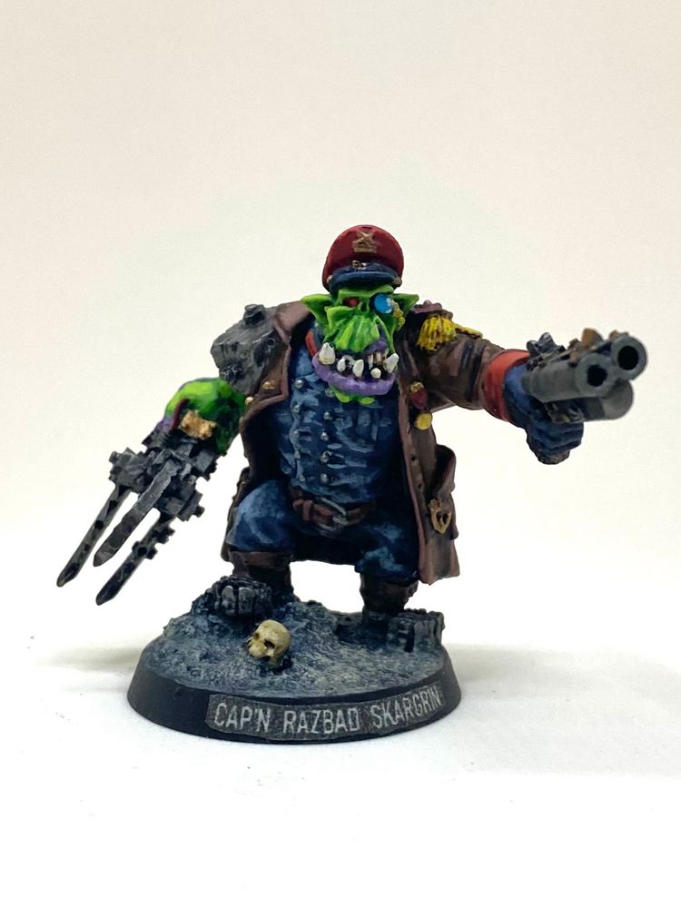 Orc Officer in Greatcoat from Kromlech