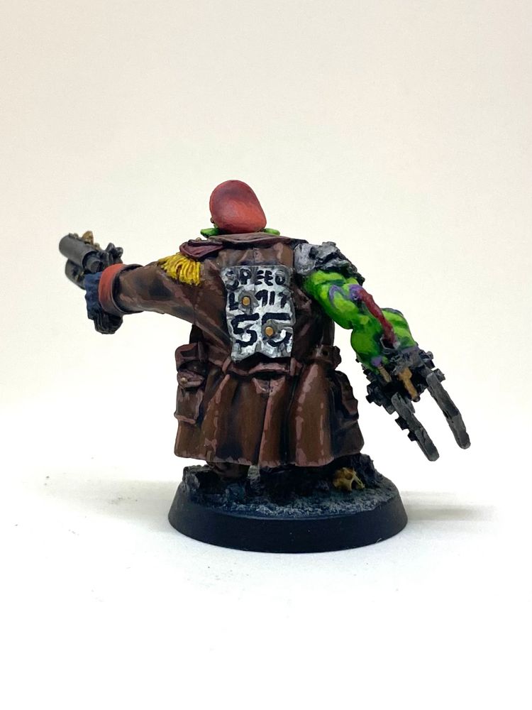 Orc Officer in Greatcoat from Kromlech