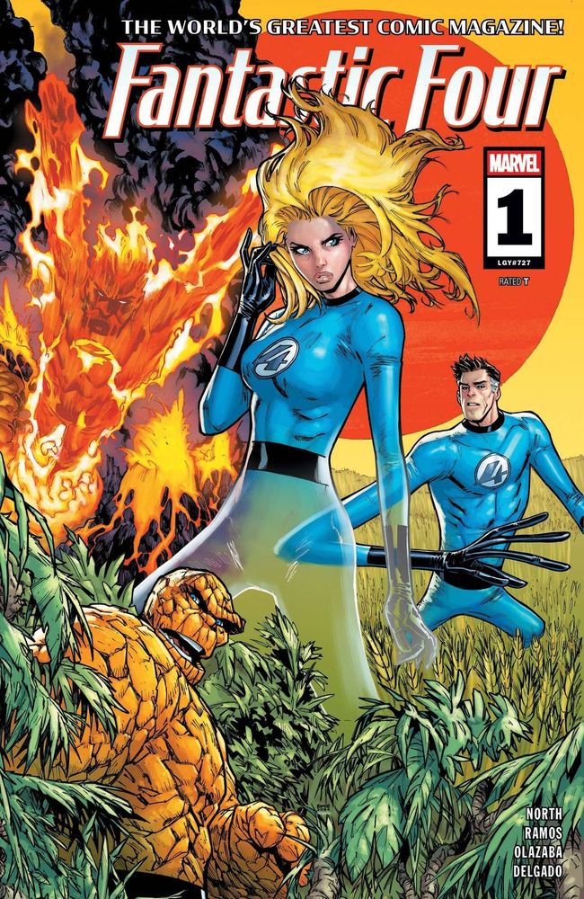 the cover to FF #1!