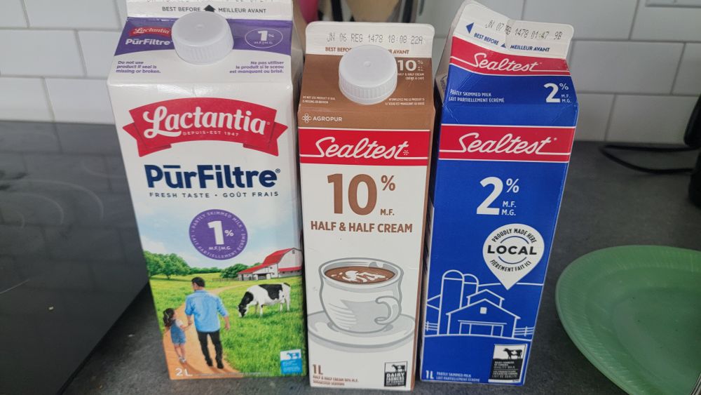 some milk I used to make Forbidden Percentages. I didn't mention 2% in my post though. I gotta keep some secrets
