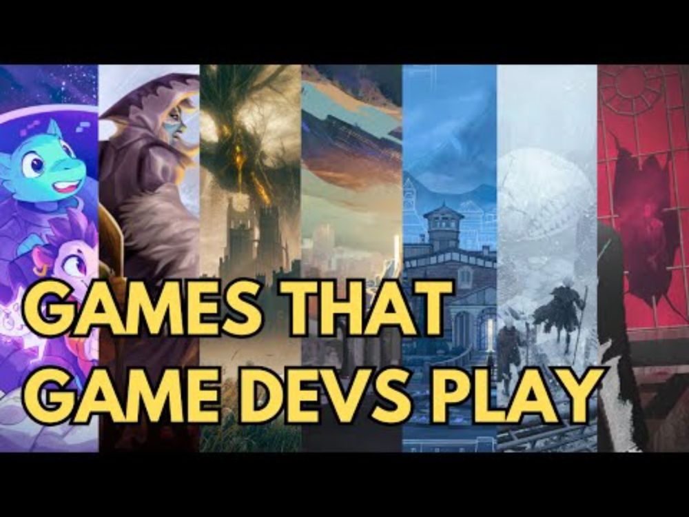 Game Devs' Current Games, Favourite Games, & Future Games