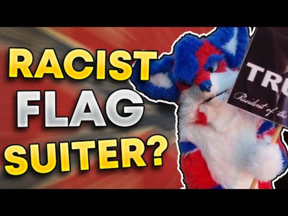 Confederate Flag Fursuit | Furry Bigotry (Magnus Diridian)