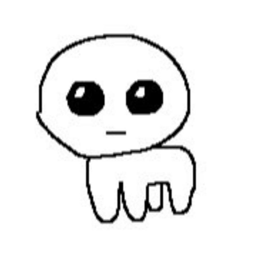 the autism creature ms paint doodle