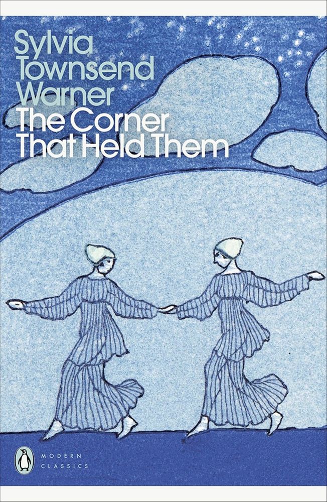 Cover depicting two nuns all a-frolic